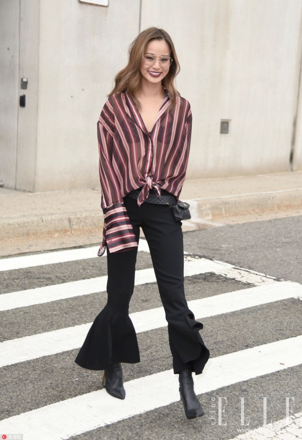 现在的裤脚都这么美 谁还舍得卷起来穿?