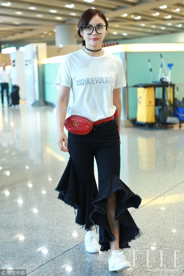 现在的裤脚都这么美 谁还舍得卷起来穿?