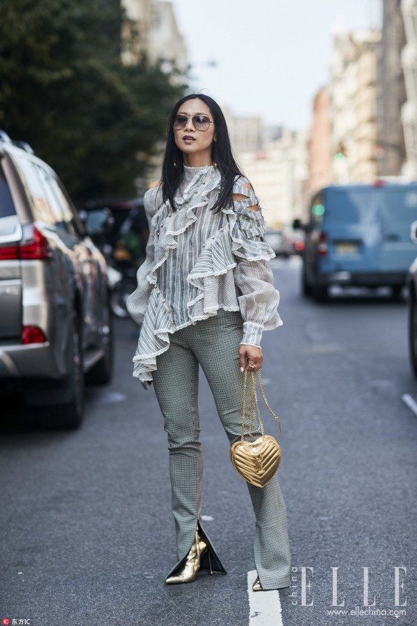 现在的裤脚都这么美 谁还舍得卷起来穿?