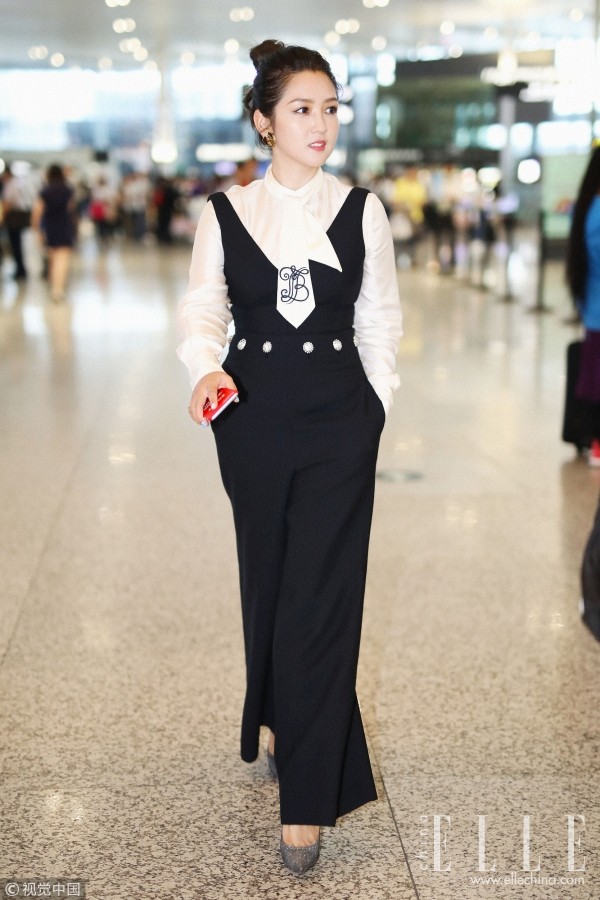 刘诗诗、马思纯群星种草的背带裤到底有什么魔力?