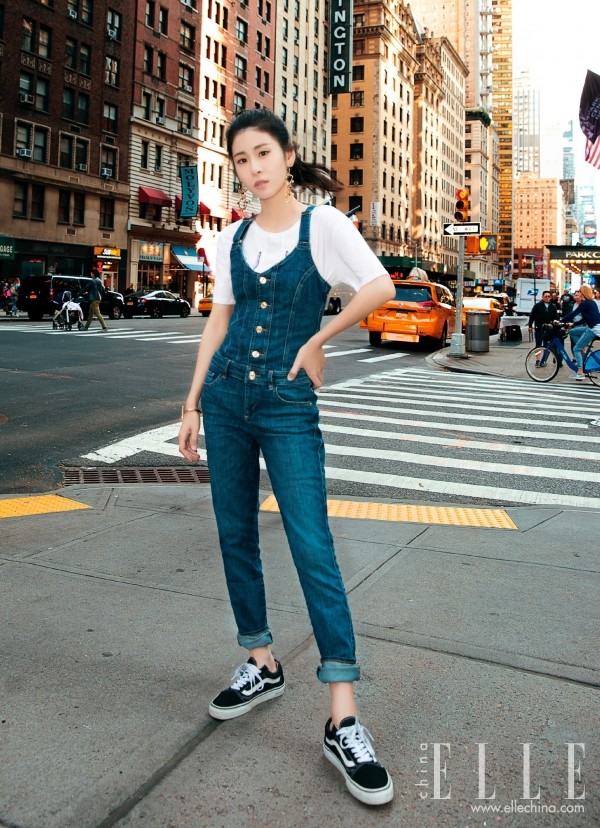 刘诗诗、马思纯群星种草的背带裤到底有什么魔力?