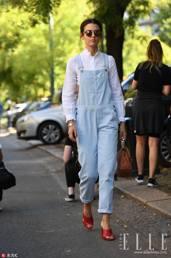 刘诗诗、马思纯群星种草的背带裤到底有什么魔力?